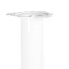 PATA DE MESA REGULABLE VIGO Ø60 H710 - BLANCO, NEGRO, GRIS Y CROMO ACABADO BLANCO