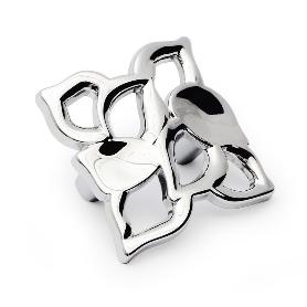 ADA POMO ZAMAK 55X55. 32MM. ELEGIR ACABADO. ACABADO CROMO (CAJA 50)