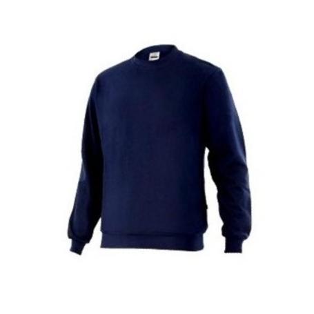 SUDADERA UNISEX CUELLO REDONDO VARIOS COLORES TALLA M-XXL COLOR ROPA AZUL MARINO TALLA XXL