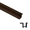 GUIA SUPERIOR, INFERIOR ROLL-22/42 PVC MARRON 3M 3126