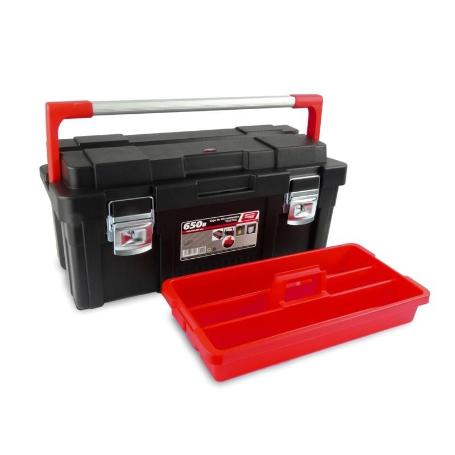CAJA HERRAM.C/ESTUCHE TAYG MOD.650-E 650X300X295MM REF.173004