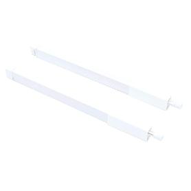 2 VARILLAS RECT. CACEROLERO 400 DUCATI BLANCO VARILLA RECTANGULAR. COLOR BLANCO.