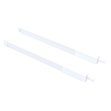 2 VARILLAS RECT. CACEROLERO 400 DUCATI BLANCO VARILLA RECTANGULAR. COLOR BLANCO.