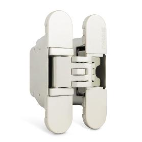 BISAGRA INVISIBLE KUBICA K6200 NIQUEL SATINADO   REGULACION 3D. 45KGS/BIS. 95X60MM.