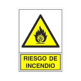 SEÑAL 319 PLAST.295X210RIESGO INCENDIO