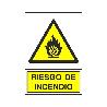 SEÑAL 319 PLAST.295X210RIESGO INCENDIO