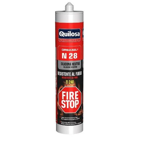 SILICONA NEUTRA RF-240 FIRE-STOP 300ML