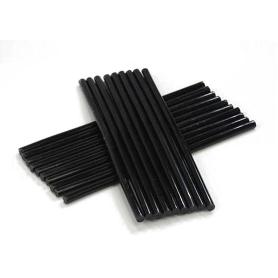 BARRA COLA ADHESIVA TERMOFUSIBLE 12MM NEGRA 12X300MM