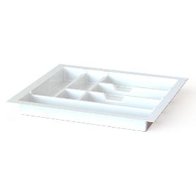 CUBERTERO MODELO MAURO PARA CAJON ACABADO BLANCO PARA MÓDULOS 300 - 1000 MODULO MODULO 500