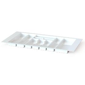 CUBERTERO MODELO MAURO PARA CAJON ACABADO BLANCO PARA MÓDULOS 300 - 1000 MODULO MODULO 1000