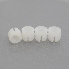 TUERCA NYLON EXPANSIBLE EN TIRAS M6 D10-10  TIRAS DE 12PZS. PARA TALADRO DE 10MM. (CAJA 100)