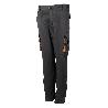 PANTALON STRETCH MULTIBOLSILLO BICOLOR ROPA BICOLOR NEGRO NARANJA TALLAJE TALLA 52