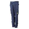 PANTALON STRETCH MULTIBOLSILLO BICOLOR ROPA BICOLOR MARINIO AMARLL TALLAJE TALLA 52