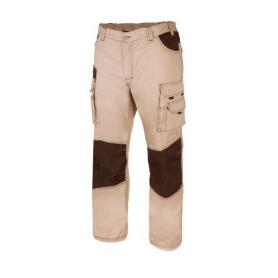 PANTALON REFORZADO CANVAS MULTIBOLSILLO BICOLOR VARIOS COLORES TALLA S-XXL ROPA BICOLOR BEIGE NEGRO TALLA XXL