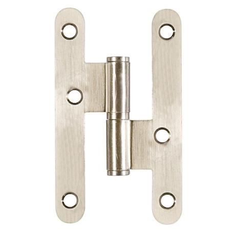 PERNIO SIN REMATE NIQUEL SATINADO 305/100 IZQUIERDA