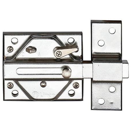 CERRADURA SEGURIDAD LINCE 7930 HC B-50MM LLAVE PUNTOS