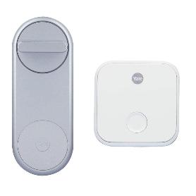 LINUS SMART LOCK LY YALE WIFI PLATA/NEGRO ACABADO PLATA