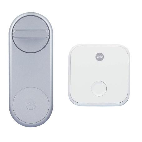 LINUS SMART LOCK LY YALE WIFI PLATA/NEGRO ACABADO PLATA