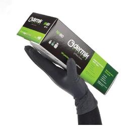 GUANTE DESECHABLE NN60 NITRILO NEGRO SIN POLVO DISPENSADOR 100UNDS TALLA S-XL T/GUANTE TALLA L-9 (CAJA 10)