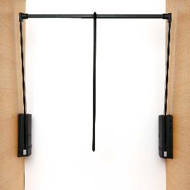 PERCHERO ABATIBLE SERVETTO 2004 COLOR NEGRO EXT.PERCHERO 770-1200 MM