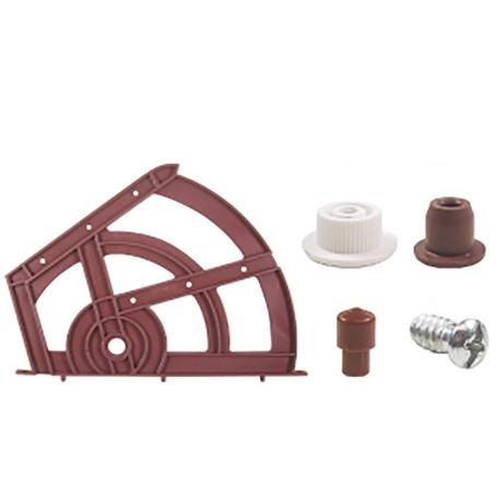 VOLKO ZAPATERO DE DOS ESTANTES. PLÁSTICO. ELEGIR COLOR. COLOR MARRON