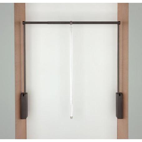 PERCHERO SERVETTO 3T COLOR MARRON EXT.PERCHERO 560-950 MM