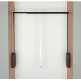 PERCHERO SERVETTO 3T COLOR MARRON EXT.PERCHERO 750-1100 MM