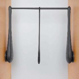 PERCHERO SERVETTO ONLY COLOR MARRON EXT.PERCHERO 600-1000 MM