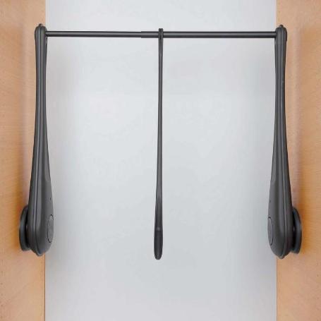 PERCHERO SERVETTO ONLY COLOR MARRON EXT.PERCHERO 730-1190 MM