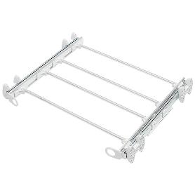 PANTALONERO/BANDEJERO. ELEGIR ACABADO. COLOR BLANCO-NIQUEL