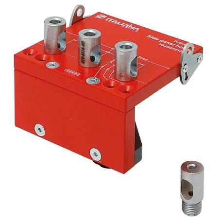PLANTILLA PARA TALADROS LATERALES TARGET J10-J12 Ø5 Y Ø8 MM PARA ESPESORES DE 16 A 18 MM