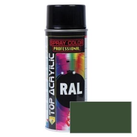 SPRAY ACRILICO MATE VERDE MILITAR RAL-6003 400ML