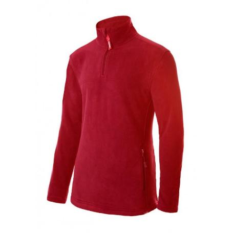 JERSEY POLAR VERMAN CUELLO CREMALLERA VARIOS COLORES TALLA S-XXL COLOR ROPA COLOR ROJO TALLA XXL