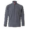JERSEY POLAR VERMAN CUELLO CREMALLERA VARIOS COLORES TALLA S-XXL COLOR ROPA GRIS POSCURO TALLA XL