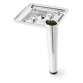 PATA METÁLICA BIRDIE ACABADO CROMO ALTURA (H) 150