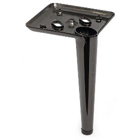 PATA METÁLICA BIRDIE ACABADO NÍQUEL OSCURO ALTURA (H) 120