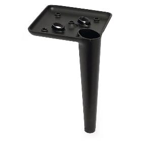 PATA METÁLICA BIRDIE ACABADO NEGRO MATE ALTURA (H) 120