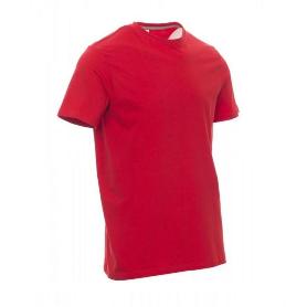 CAMISETA ALGODON CUELLO REDONDO VARIOS COLORES TALLA S-XXL COLOR ROPA COLOR ROJO TALLA S