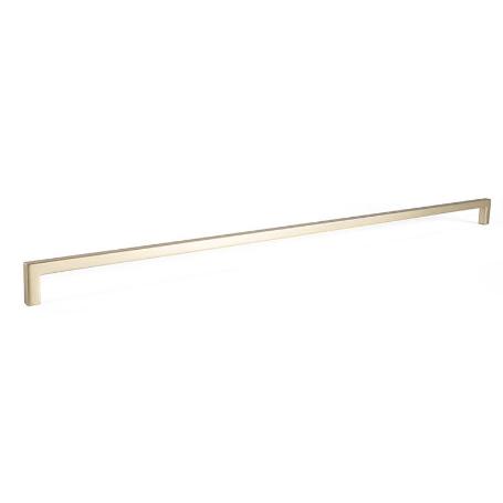 TIRADOR ZAMAK U ACABADO LATON CEPILLAD DIST. AGUJERO DIST. 492MM.