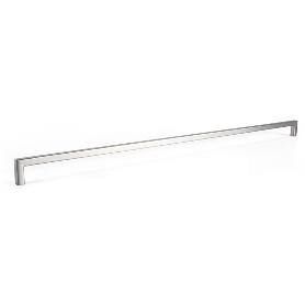 TIRADOR ZAMAK U ACABADO NIQUEL CEPILLA DIST. AGUJERO DIST. 492MM.