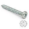 TORNILLO ROSCA METAL DIN 7981 ZINCADO LARG.R/CHAPA 22MM Ø ROSCA CHAPA 4.8MM (CAJA 250)