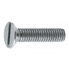 TORNILLO ROSCA METAL CABEZA PLANA DIN 965 ZINCADO METRICA M-6 LARGO 70MM