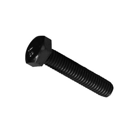 TORNILLO CABEZA HEXAGONAL DIN 931 CALIDAD 8.8 NEGRO METRICA M-8 LARGO 40MM