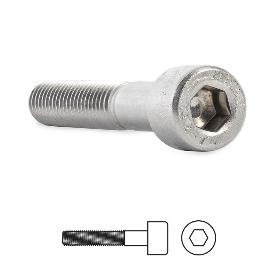 TORNILLO ROSCA METAL ALLEN DIN 912 ACERO INOXIDABLE METRICA M-10 LARGO 25MM