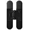 BISAGRA INVISIBLE PARA PUERTA. MODELO ATOMIKA SLIM K-8060 ACABADO NEGRO