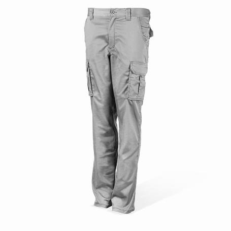 PANTALON MULTIBOLSILLO STRETCH VARIOS COLORES TALLA 36-60 COLOR ROPA GRIS CLARO TALLAJE TALLA 34
