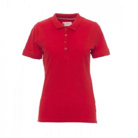POLO SEÑORA MANGA CORTA VARIOS COLORES TALLA S-XXL COLOR ROPA COLOR ROJO TALLA S