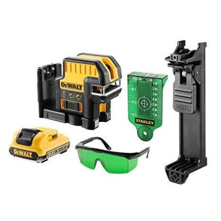 NIVEL LASER BATERIA 12V 5 PUNTOS VERDE DEWALT DCE0825D1G