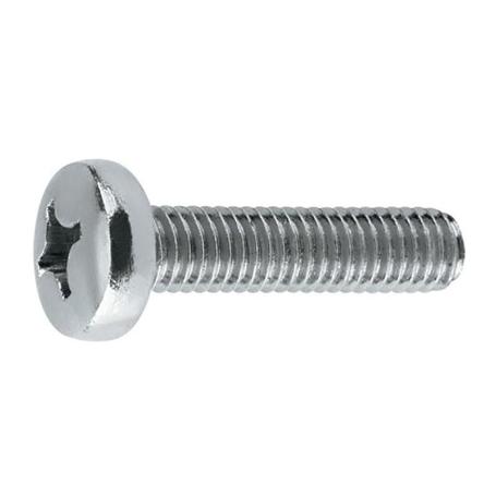 TORNILLO ROSCA METAL CABEZA ALOMADA DIN 7985 INOXIDABLE METRICA M-4 LARGO 12MM (CAJA 1000)