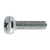 TORNILLO ROSCA METAL CABEZA ALOMADA DIN 7985 INOXIDABLE METRICA M-4 LARGO 12MM (CAJA 1000)